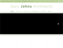 Tablet Screenshot of johnsarchitects.co.uk